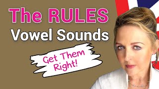 6 Rules for Long amp Short Vowel Sounds  British English RP Accent [upl. by Battiste]