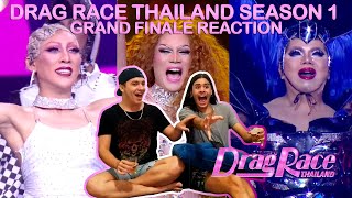 Drag Race Thailand  Season 1  Grand Finale  BRAZIL REACTION [upl. by Notnroht]