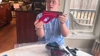 Sharper Image  Laser Tag unboxing [upl. by Edna]