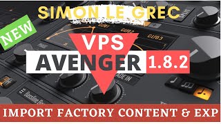 VPS Avenger v182  Import Factory Content amp Expansions [upl. by Auhel]