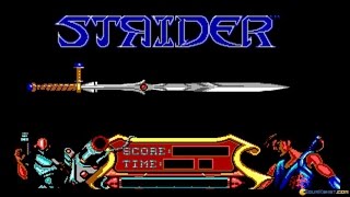 Strider gameplay PC Game 1989 [upl. by Aidne420]