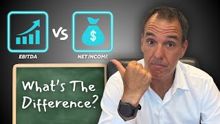 Whats The Difference Between EBITDA amp Net Income [upl. by Milena]