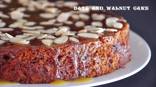 Date and Walnut Cake  Possibly the Best Cake Ever [upl. by Esidarap]