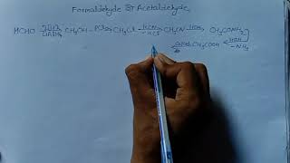 Formaldehyde to Acetaldehyde reactions board2025 [upl. by Macur347]