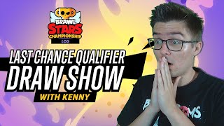 2023 Brawl Stars Last Chance Qualifier Draw Show [upl. by Serrell]