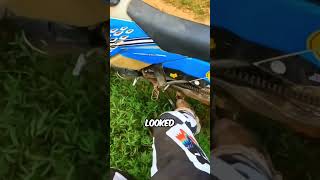 Bikers Leg Looks Twisted After Bad Motocross Crash 😳 [upl. by Eirok]