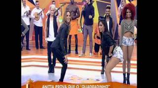 anitta e ticiane fazendo o quadradinho em ritimo de chorinhoprograma legendarios 07072013 [upl. by Pussej]