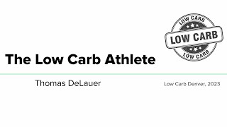 Thomas Delauer presentation The Low Carb Athlete [upl. by Arrekahs]