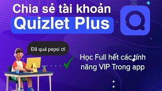 share quizlet plus account for free  Thẻ Ghi Nhớ Hỗ Trợ AI [upl. by Foley]