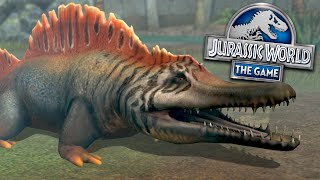 A New Amphibian Approaches  Jurassic World  The Game  Ep549 HD [upl. by Neelak]