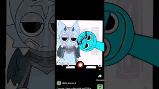 fakecollab animation flipaclip meme memes sprunki myoc diamond [upl. by Yasibit]