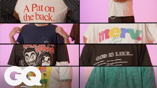 ヴィンテージTシャツのオフィスコーデを紹介。フォーマルな着こなしをチェック！ GQ Recommends  GQ JAPAN [upl. by Eniledgam152]