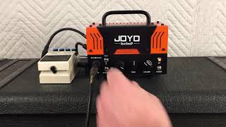 New Joyo Bantamp Firebrand lunchbox tube guitar amp 20 watts like ENGL Fireball [upl. by Aicatsal]