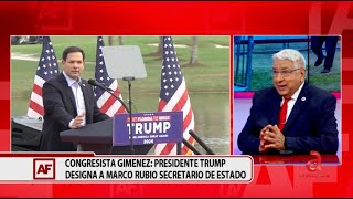 Senador Marco Rubio el Diplomático más IMPORTANTE de EEUU si es designado Secretario de Estado [upl. by Pavior]