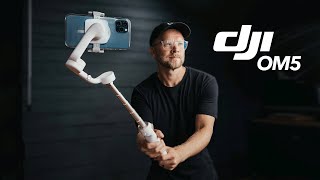 DJI OM 5 Smartphone Gimbal Review  Good or Gimmicky [upl. by Gisela]