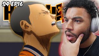 TANAKA LOCK IN   Haikyuu Season 4 Episode 16 Reaction [upl. by Shriver]