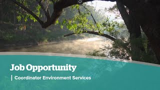 New Job opportunity Coordinator Environmental Services [upl. by Brinkema]