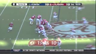 Blake Sims  Alabama vs Florida 2014 [upl. by Swee]