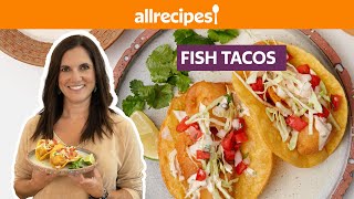 How to Make Fish Tacos  Get Cookin  Allrecipescom [upl. by Aalst]