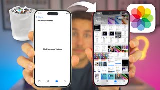 4 formas de RECUPERAR FOTOS y VÍDEOS borrados de un iPhone 🗑 [upl. by Nytsrik410]