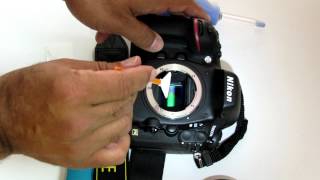 Nikon D800E Cleaning [upl. by Qiratla]