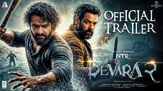 Devara Part 2  TRAILER Hindi Jr Ntr  Saif Ali Khan Janhvi Kapoor Koratala SPrakash Concept [upl. by Yellac]