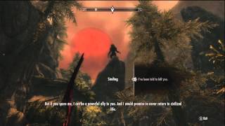 How to get the Ring of Hircine and Saviors Hide Skyrim [upl. by Yukio]