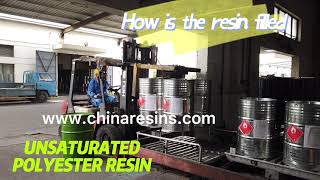 Professional unsaturated polyester resin manufacturing Factory UPR [upl. by Ettie758]