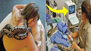 Woman Sleeps With Snake Every Night Until Doctor Shows Her Whats Inside [upl. by Nivlam]