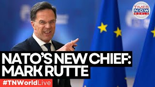 LIVE News  Who is Mark Rutte NATOs New Secretary General  NATO New Chief  Times Now World LIVE [upl. by Ahsat183]