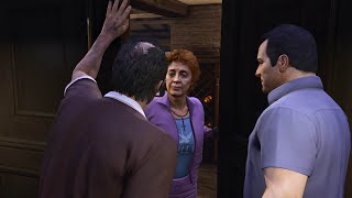 Grand Theft Auto V Trevor amp Patricia Romance GTA V to Online [upl. by Essirahc322]