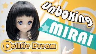 【ドール開封】ドルフィードリーム 未来 スタンダード Ver ボークス Dollfie Dream  13スケール [upl. by Enaols]