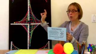 Family Math Night Collaborative Project String Art [upl. by Theodosia]