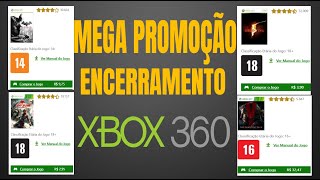 MEGA PROMOÇÃO ENCERAMENTO MICROSOFT STORE XBOX 360 I 90 DESCONTO [upl. by Ricki986]