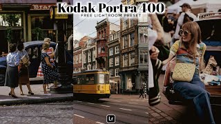 Kodak Portra 400 Preset  Lightroom Mobile Preset Free DNG  lightroom tutorial  lightroom preset [upl. by Analak]