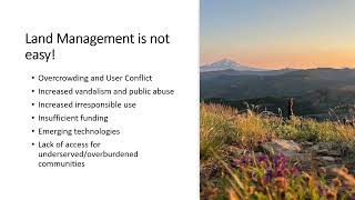 WA Department of Natural Resources Outdoor Access and Responsible Recreation Strategic Plan [upl. by Coulter]