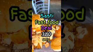 Soda quench fast food deals sasti food deals in karachi best pizza foryou trending streetfood [upl. by Yeleen]