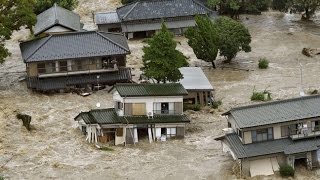 Enormes inondations au Japon [upl. by Auberon33]