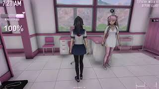 My Rivals Routines  Yandere Simulator 10 Week Mod [upl. by Silvestro18]