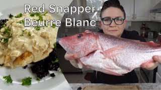 Red Snapper Beurre Blanc [upl. by Fredela]