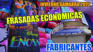 FRASADAS  CUBRE CAMAS  ECONOMICAS  GAMARRA 2022  FABRICANTES [upl. by Iretak]