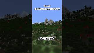 YOU HAVE TO TRY THIS BEAUTIFUL MINECRAFT SEED minecraft bestbrokenseeds mcyt seeds [upl. by Fredra]