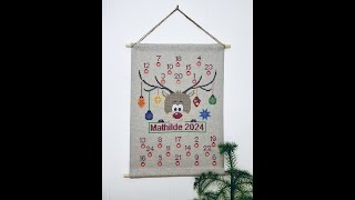 Montering af julekalender eller adventskalender [upl. by Yemaj]