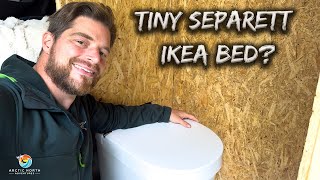 Best camp toilet and Bed for a Van  Mercedes Sprinter camper  Van Conversion 15 [upl. by Aivekahs]