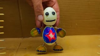 DIY FUNNY Buddy Kinder Joy Paper Craft Ideas  Kick The Buddy [upl. by Enegue]