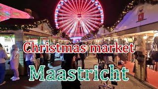 Christmas Market Maastricht Netherlands [upl. by Quintie602]