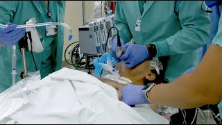 Inside the OR COVID19 DoubleLung Transplant Part I [upl. by Sudbury]