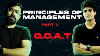 Class 12  Principles of Management  Part 01  Commerce Baba GOAT [upl. by Ellesirg13]