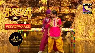 Florina और Pruthviraj की Cute Punjabi Performance  Super Dancer 4  सुपर डांसर 4 [upl. by Laram]