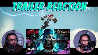 Arcane Season 2  Official Trailer REACTION [upl. by Pentheam]